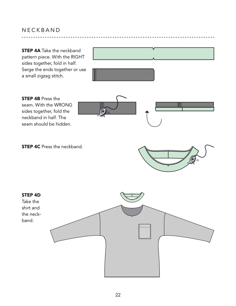 Rowan Tee PDF Sewing Pattern