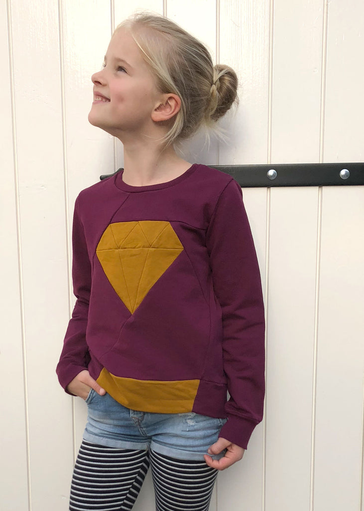 Dia Kids Sweater & Tunic PDF Sewing Pattern