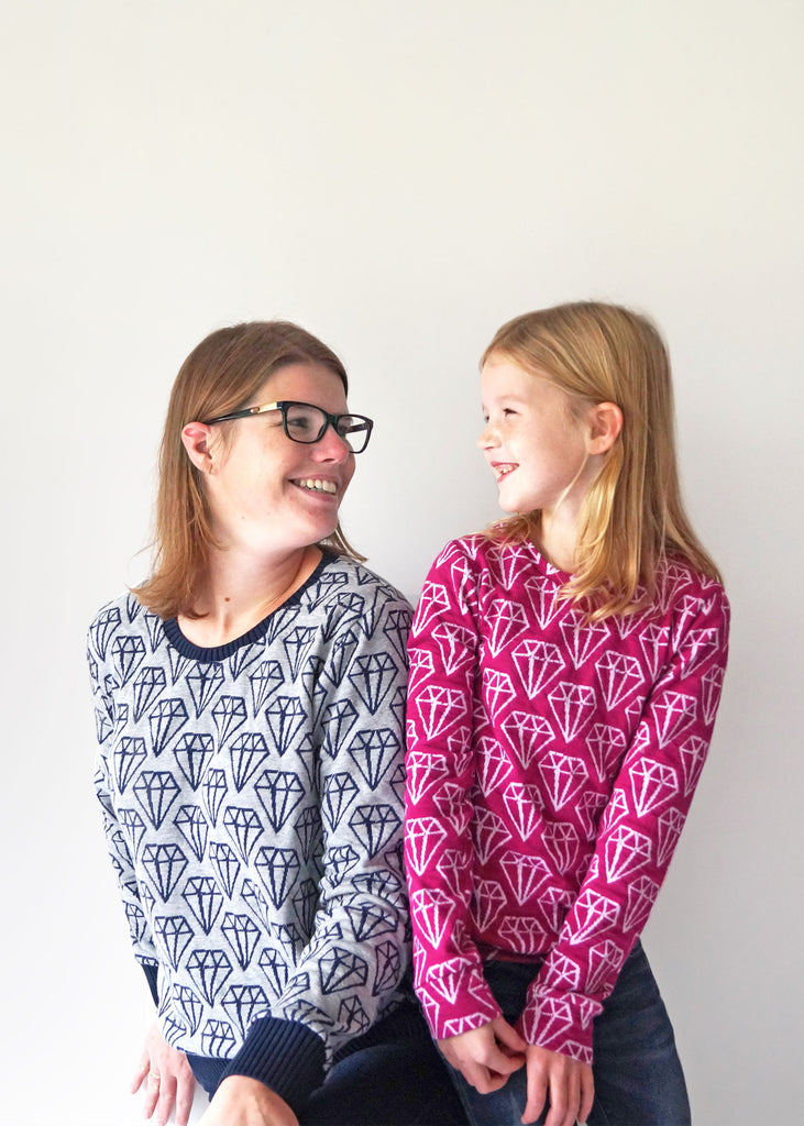 BUNDLE - Dia Adult & Kids Sweater PDF Sewing Pattern Bundle
