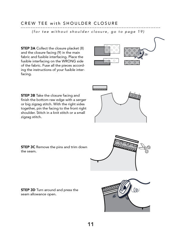 Crew Tee PDF Sewing Pattern