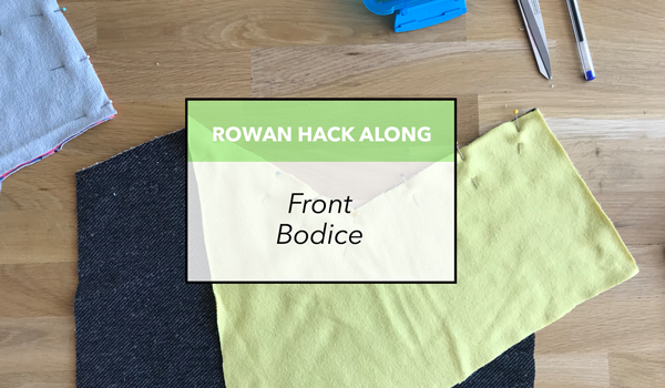 Rowan Sweater Hack Along PT6 - Front bodice