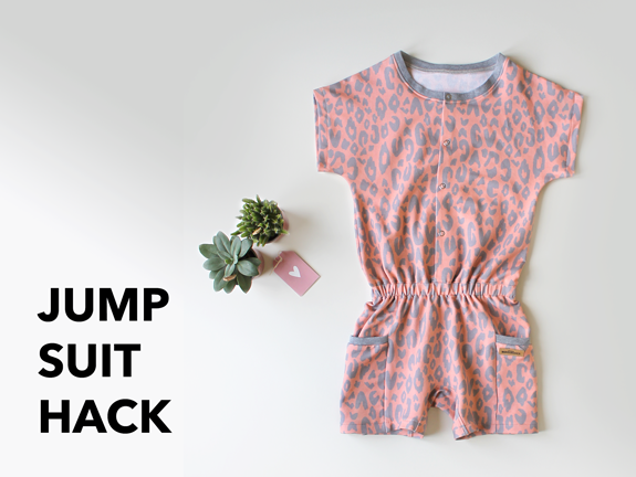 HACK || Rowan Tee & Olli shorts Jumpsuit || by Fleur