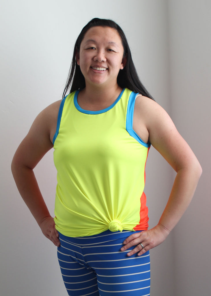 Geo Tank Top PDF Sewing Pattern