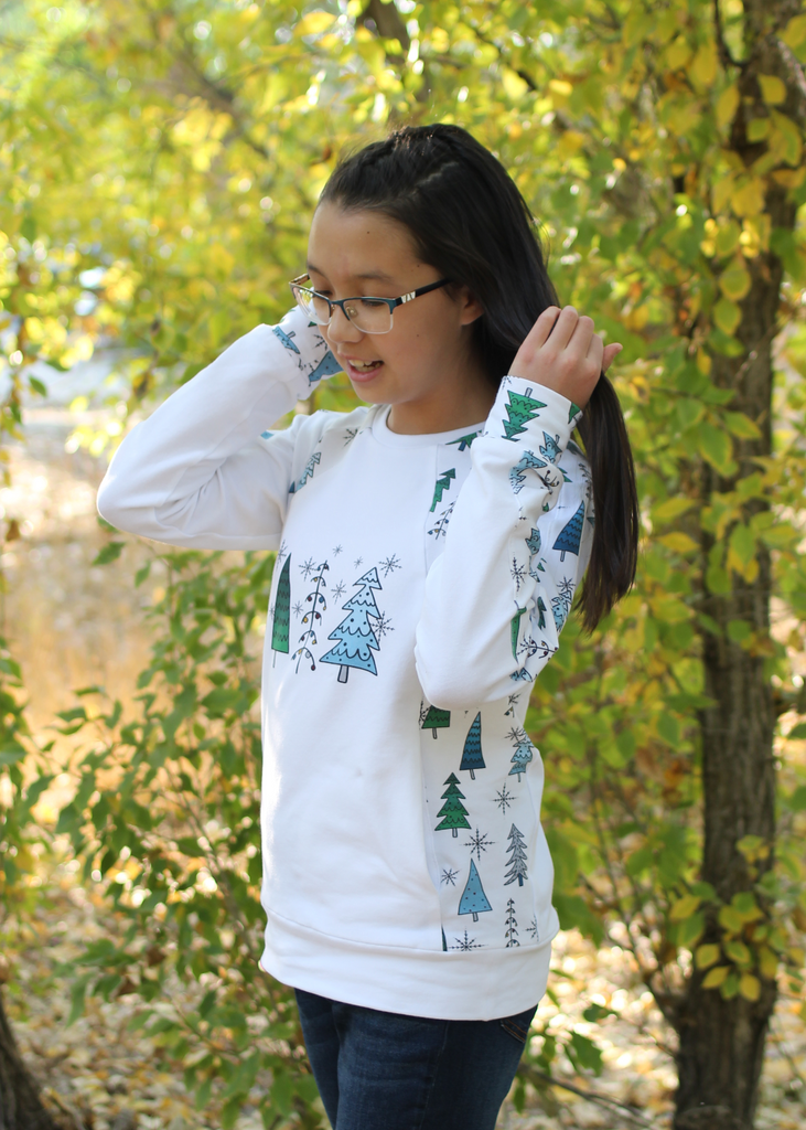 Flex Raglan Sweater PDF Sewing Pattern