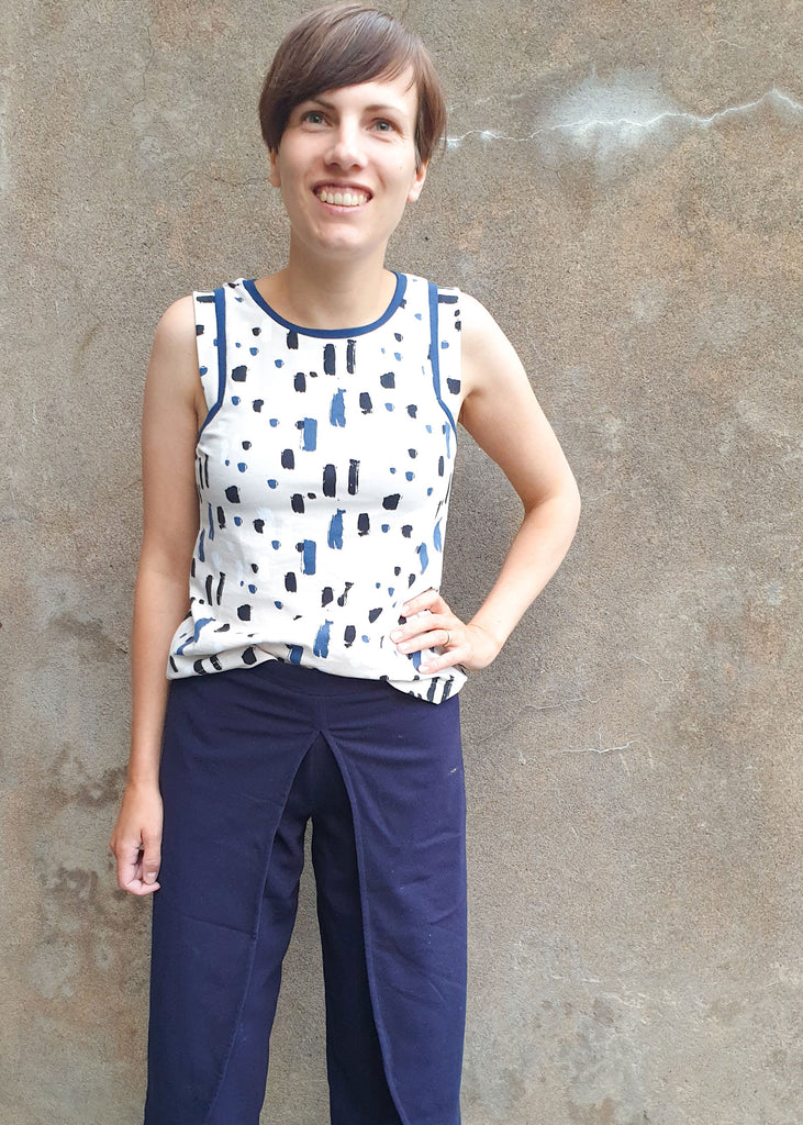 Geo Tank Top PDF Sewing Pattern