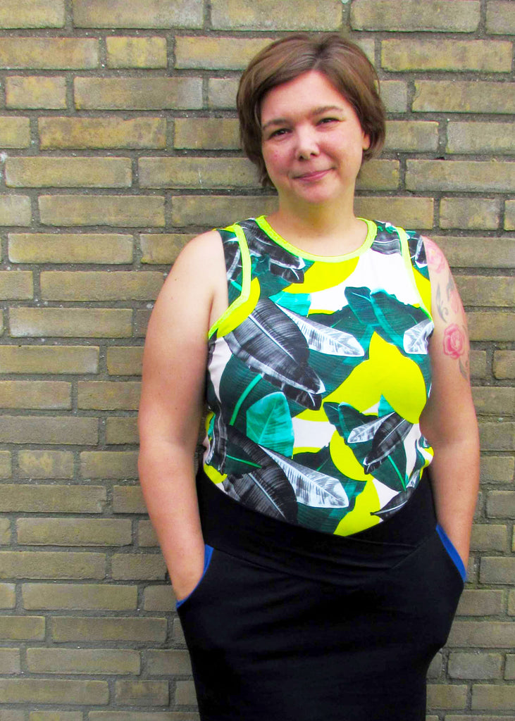 Geo Tank Top PDF Sewing Pattern