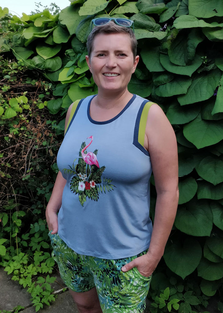 Geo Tank Top PDF Sewing Pattern