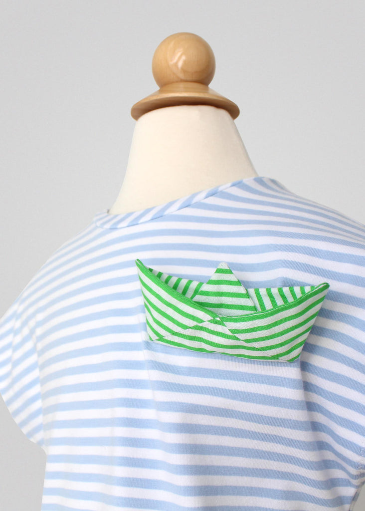 Origami Boat Artwork PDF Sewing Pattern