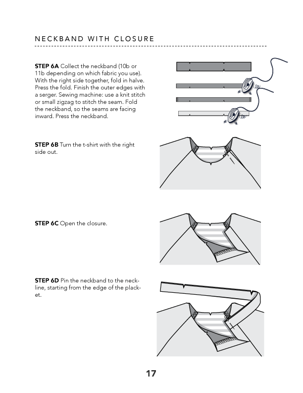 Raglan Tee PDF Sewing Pattern