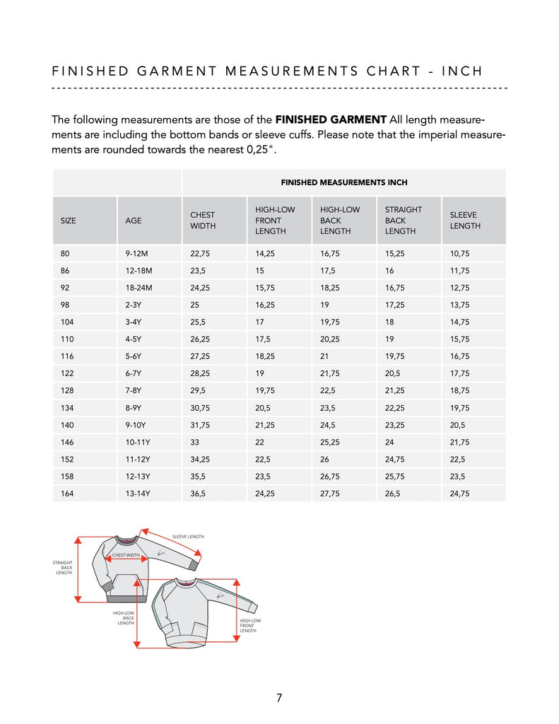 Flex Raglan Sweater PDF Sewing Pattern