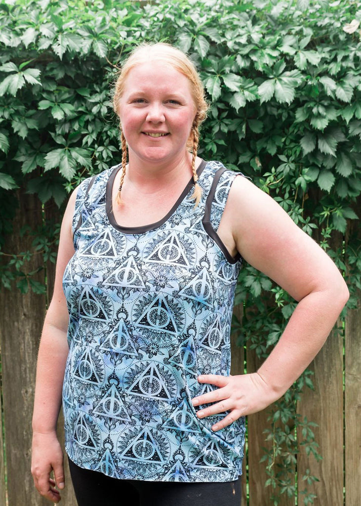 Geo Tank Top PDF Sewing Pattern