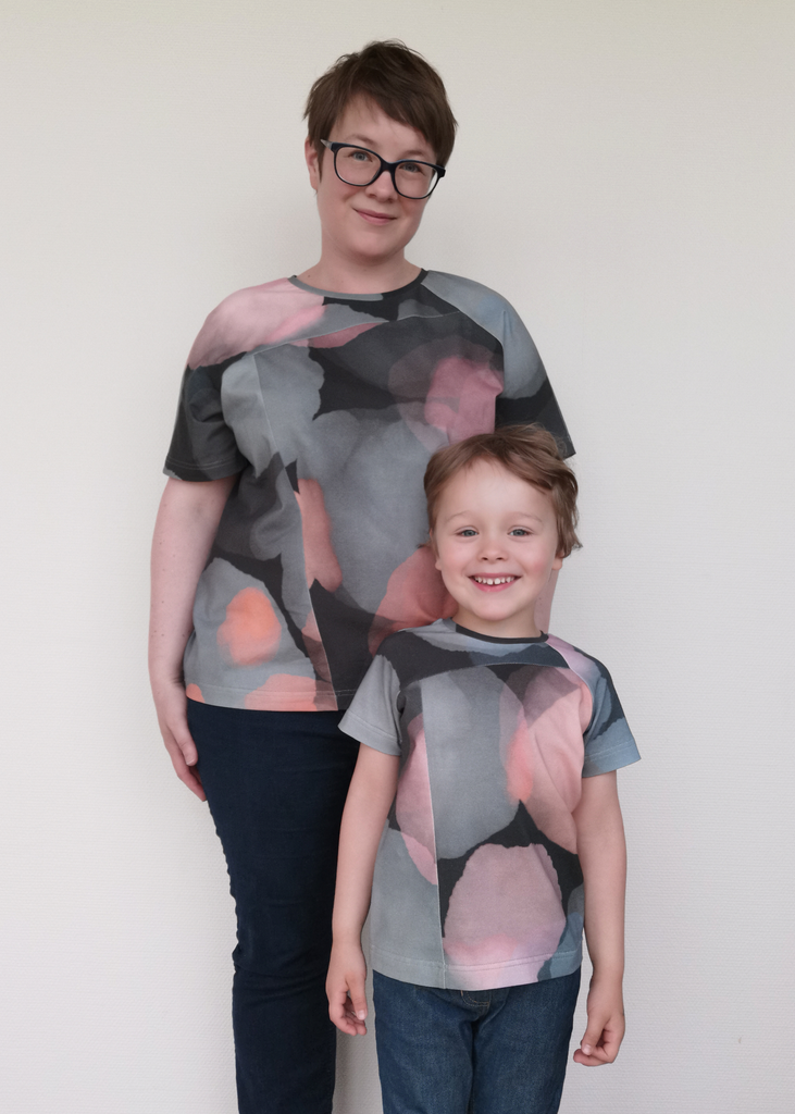 BUNDLE - Shift Tee Kids & Adult PDF Sewing Pattern