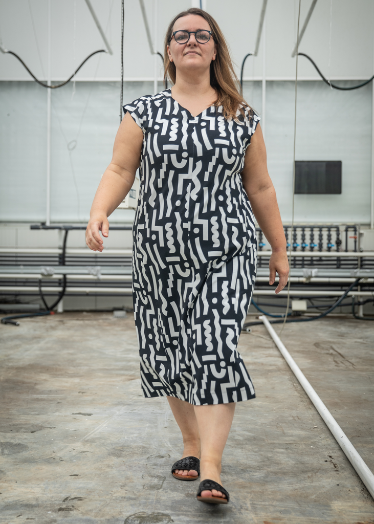 Edge Fold Top & Dress PDF Sewing Pattern