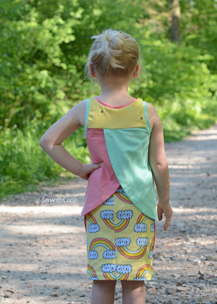 BUNDLE - Doris Skirt & Piper Tank Top PDF Sewing Pattern Bundle