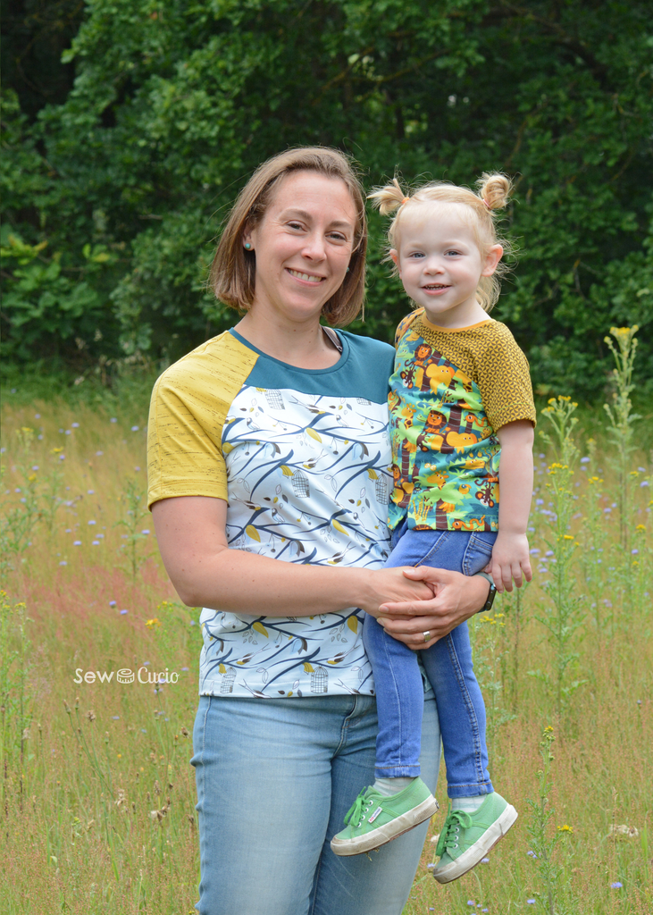 BUNDLE - Shift Tee Kids & Adult PDF Sewing Pattern