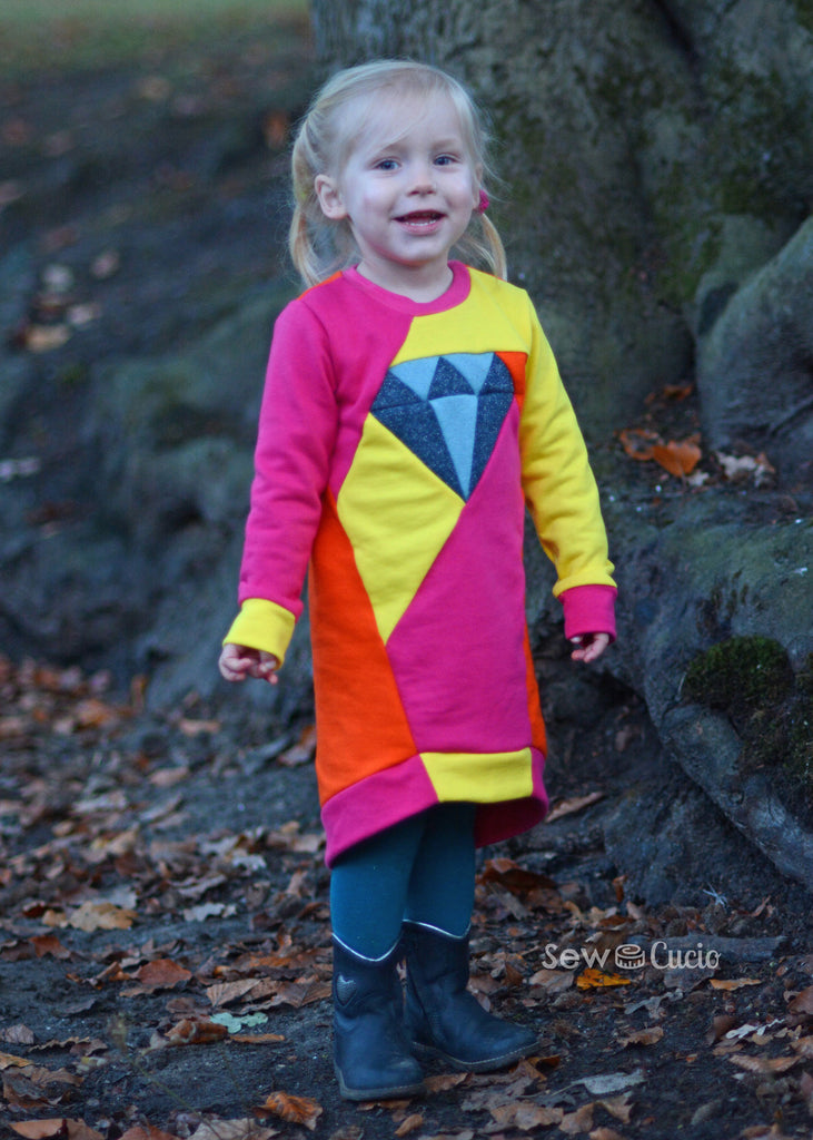 Dia Kids Sweater & Tunic PDF Sewing Pattern