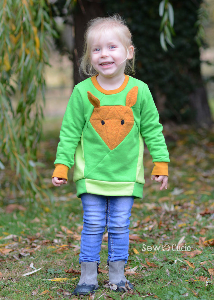 Dia Kids Sweater & Tunic PDF Sewing Pattern