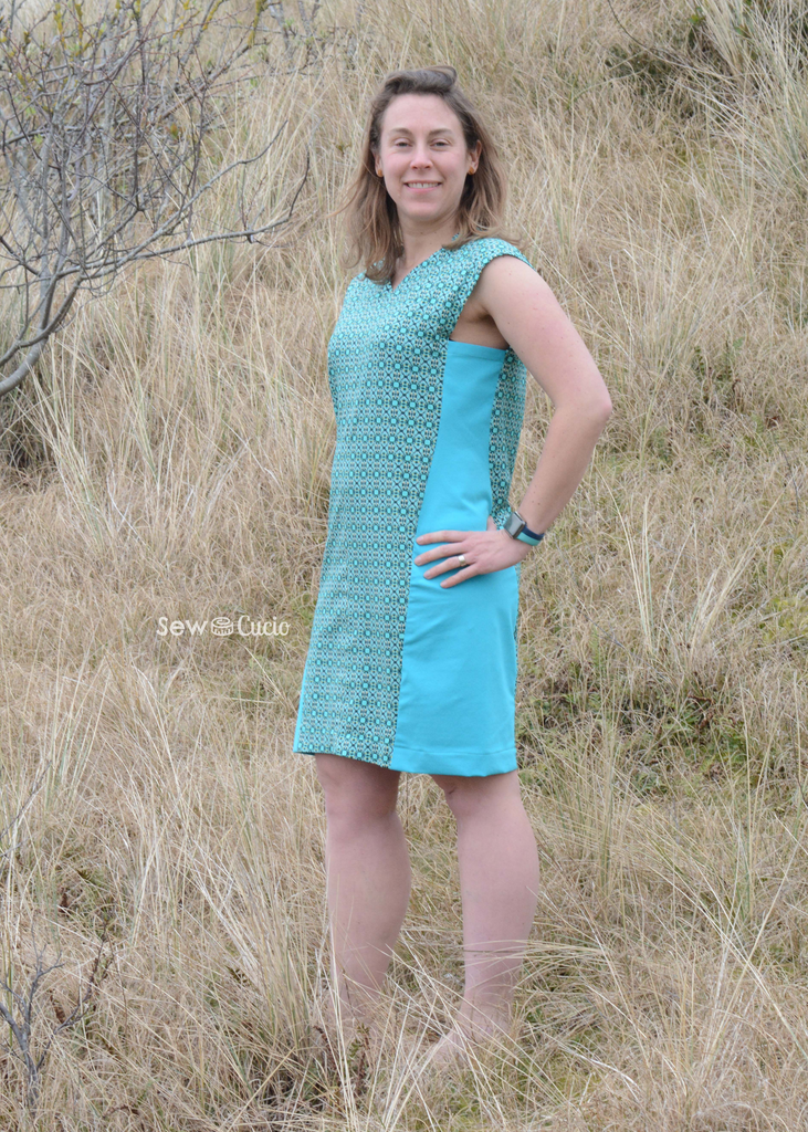 Edge Fold Top & Dress PDF Sewing Pattern