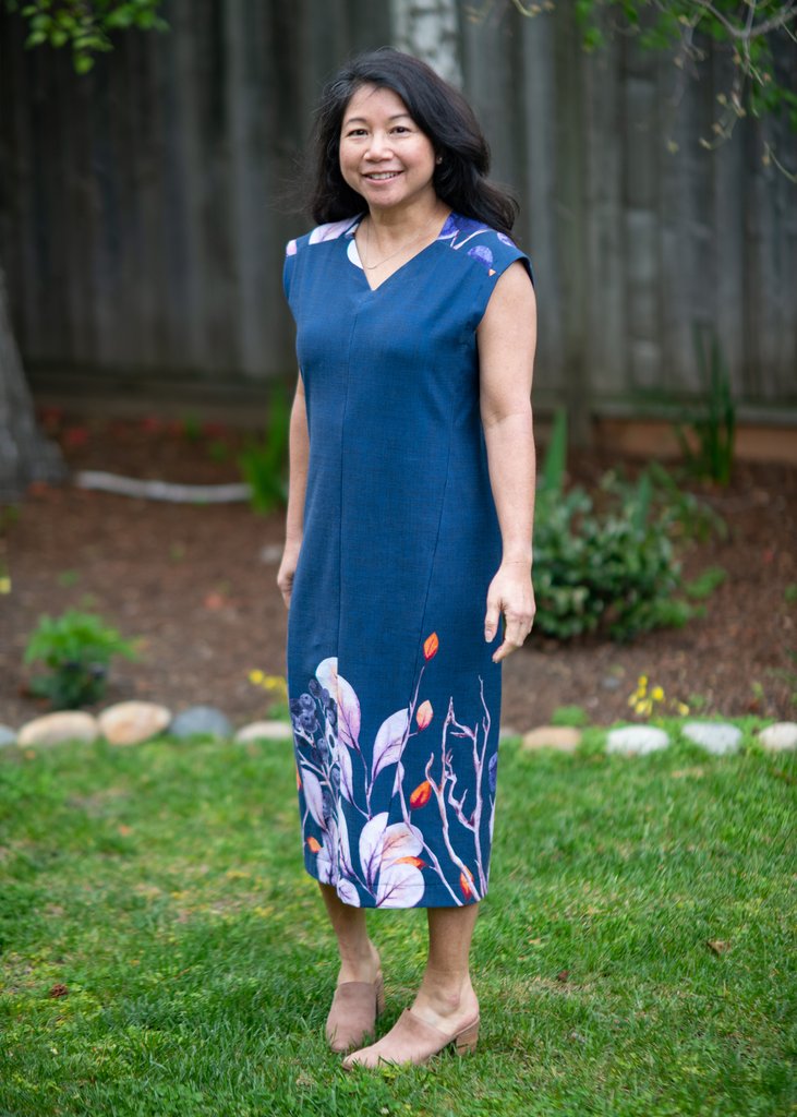 Edge Fold Top & Dress PDF Sewing Pattern