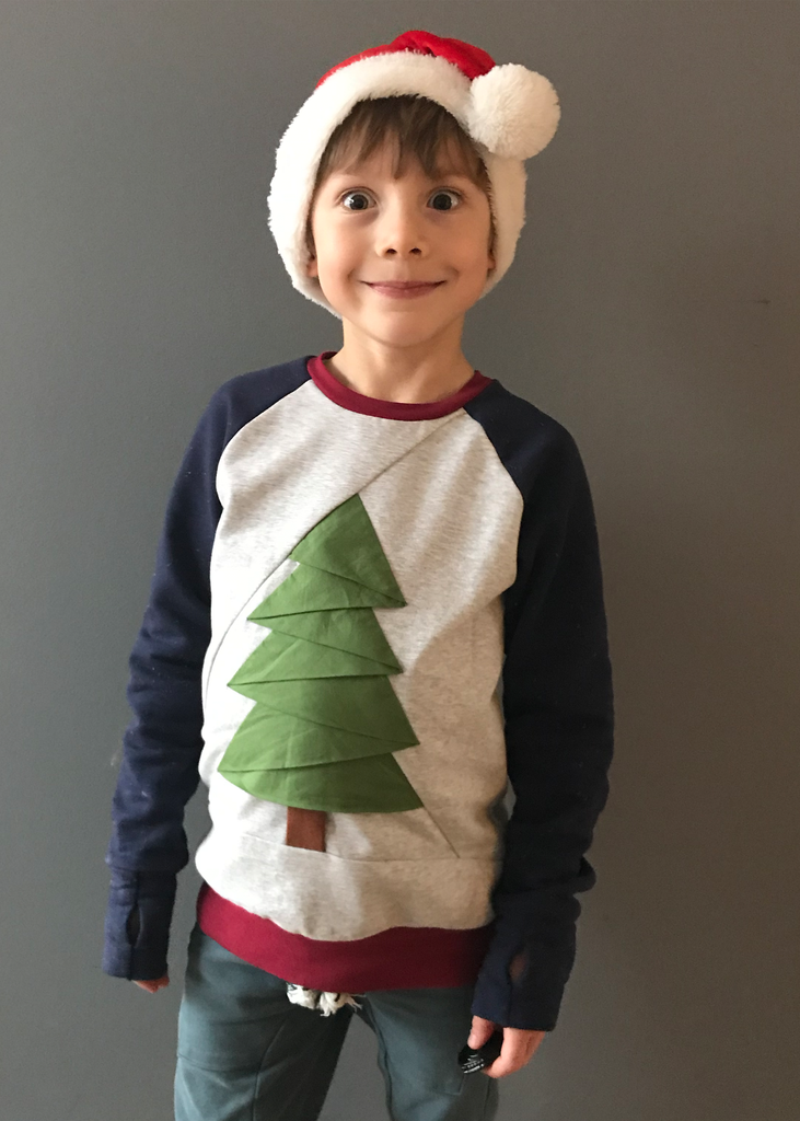 Flex Raglan Sweater PDF Sewing Pattern