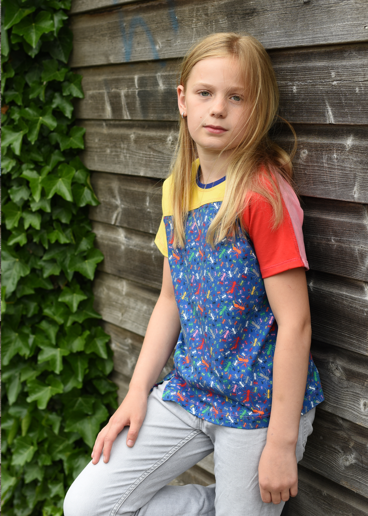 Shift Kids Tee PDF Sewing Pattern