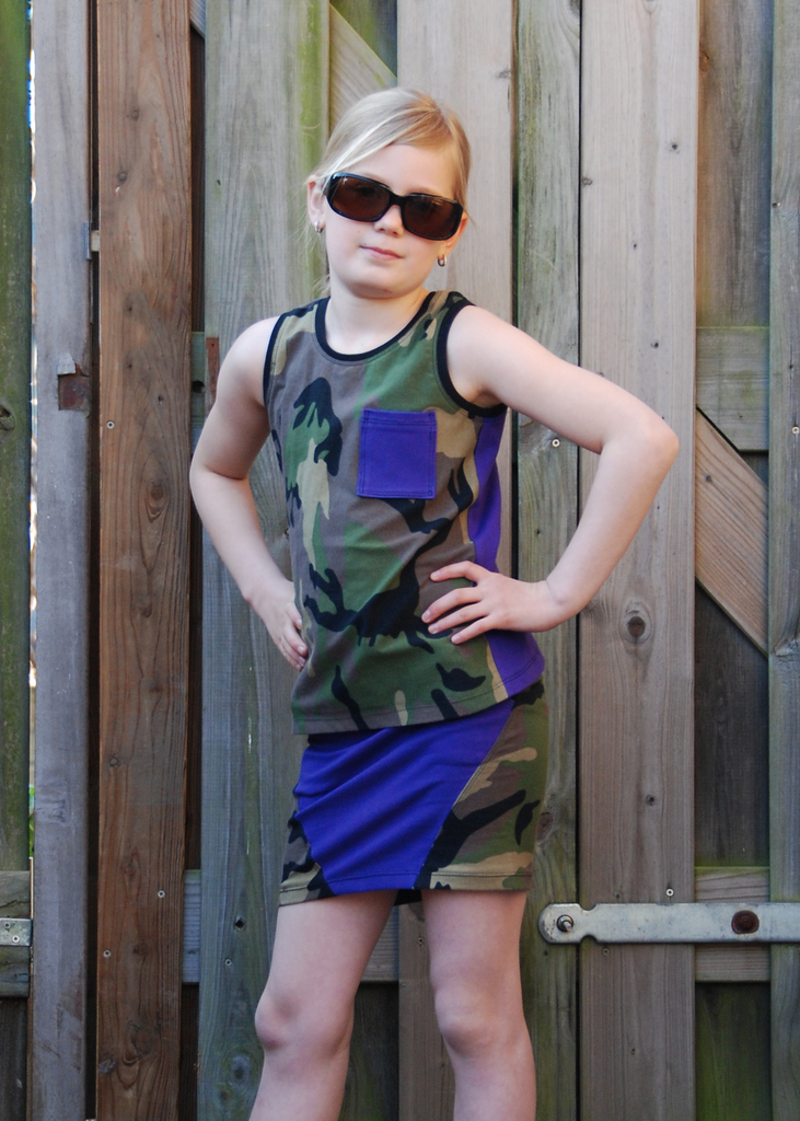 BUNDLE - Doris Skirt & Piper Tank Top PDF Sewing Pattern Bundle