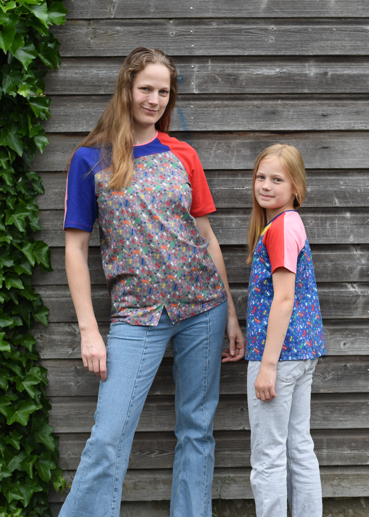 BUNDLE - Shift Tee Kids & Adult PDF Sewing Pattern