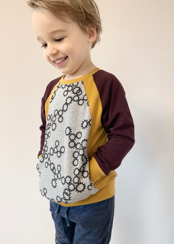 BUNDLE - Flex Raglan Sweater & Switch Crew Sweater & Shuffle Add On PDF Sewing Pattern Bundle