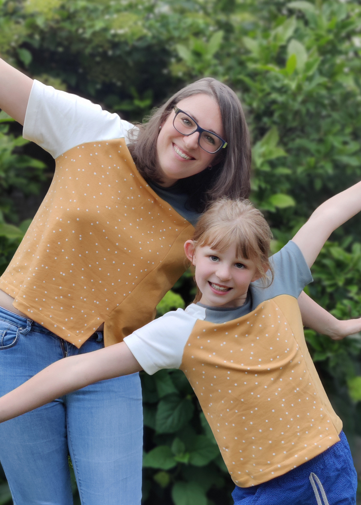 BUNDLE - Shift Tee Kids & Adult PDF Sewing Pattern