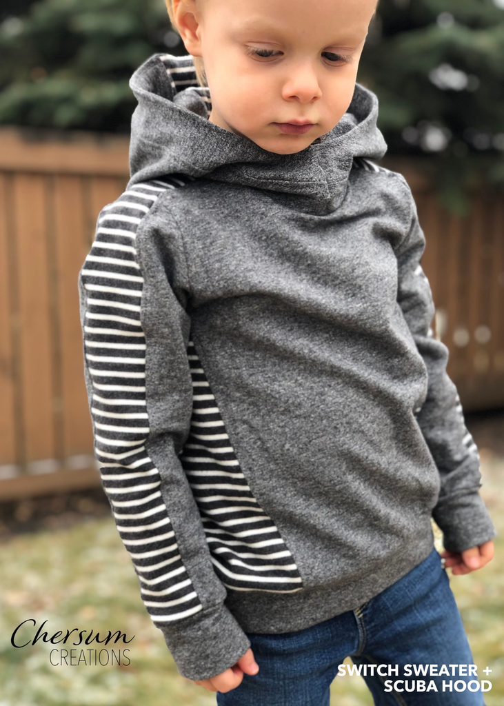 Switch Crew Sweater PDF Sewing Pattern