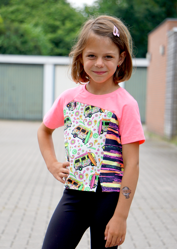 Shift Kids Tee PDF Sewing Pattern