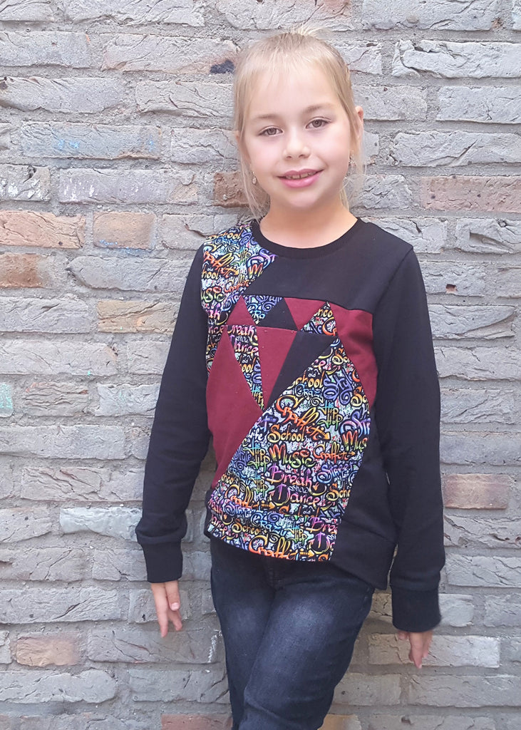 Dia Kids Sweater & Tunic PDF Sewing Pattern