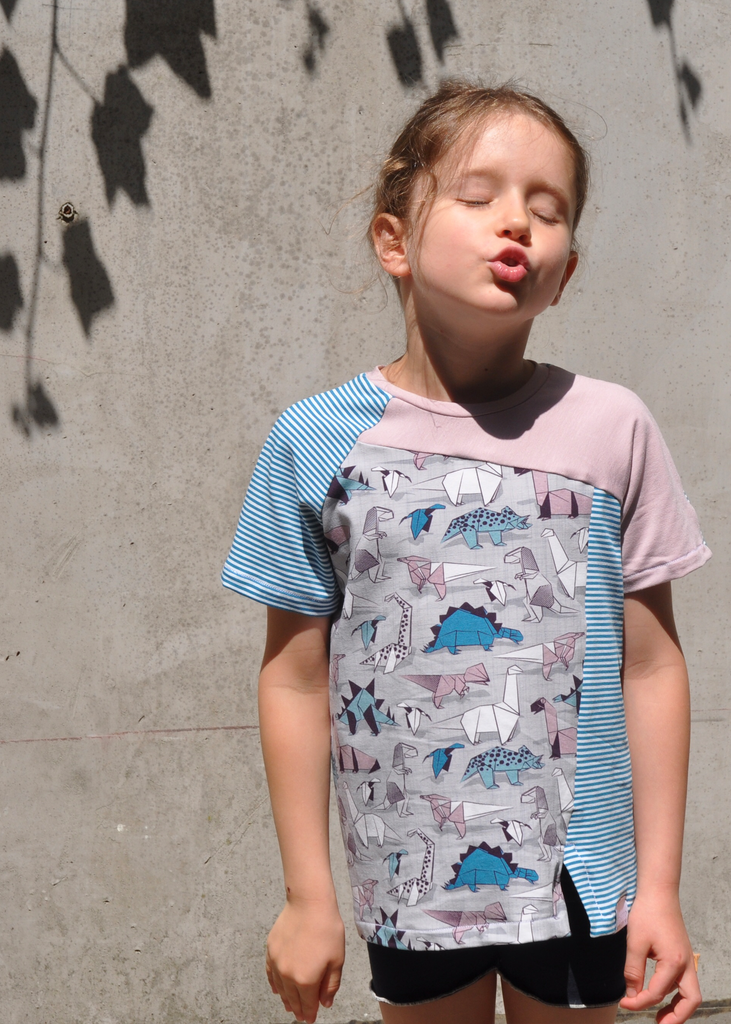 Shift Kids Tee PDF Sewing Pattern