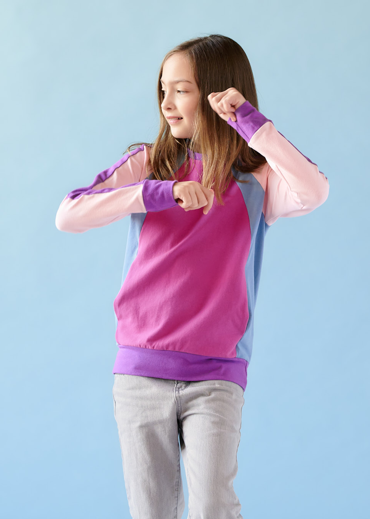 BUNDLE - Flex Raglan Sweater & Switch Crew Sweater & Shuffle Add On PDF Sewing Pattern Bundle