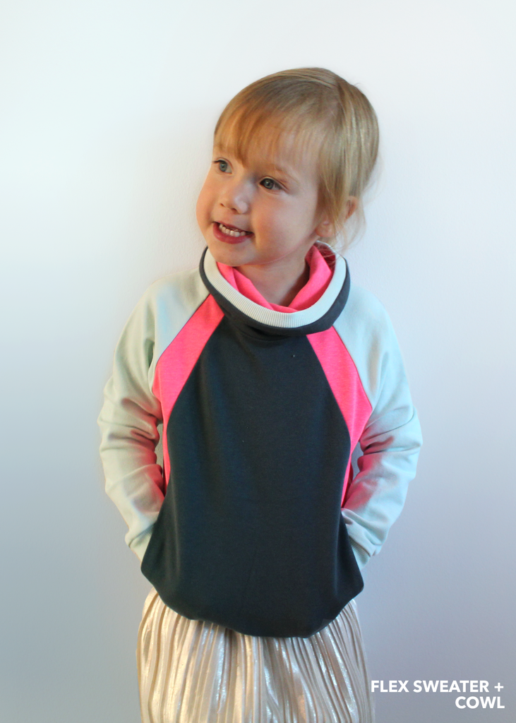 BUNDLE - Flex Raglan Sweater & Switch Crew Sweater & Shuffle Add On PDF Sewing Pattern Bundle