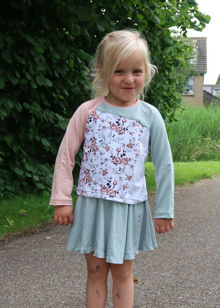 Shift Kids Tee PDF Sewing Pattern