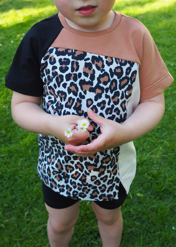 Shift Kids Tee PDF Sewing Pattern