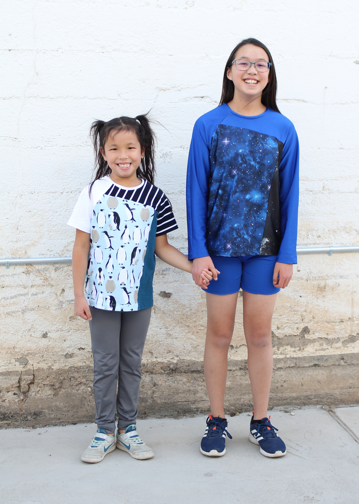 Shift Kids Tee PDF Sewing Pattern