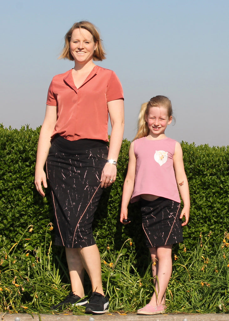 BUNDLE - Doris Skirt Kids & Adult PDF Sewing Pattern