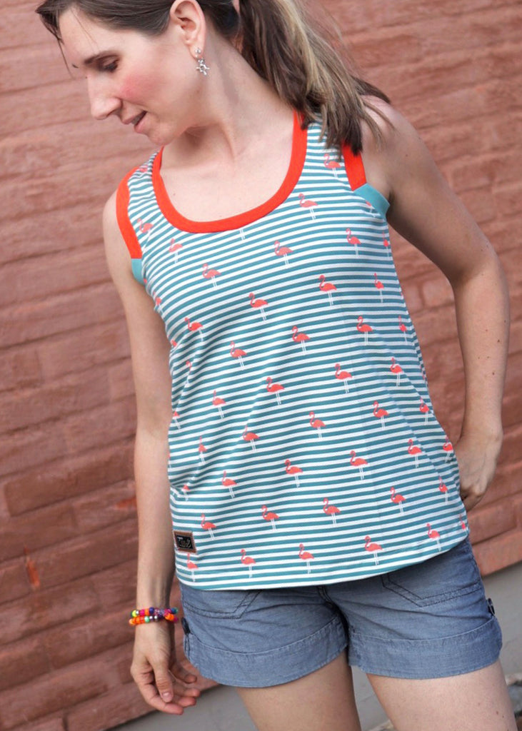 Geo Tank Top PDF Sewing Pattern