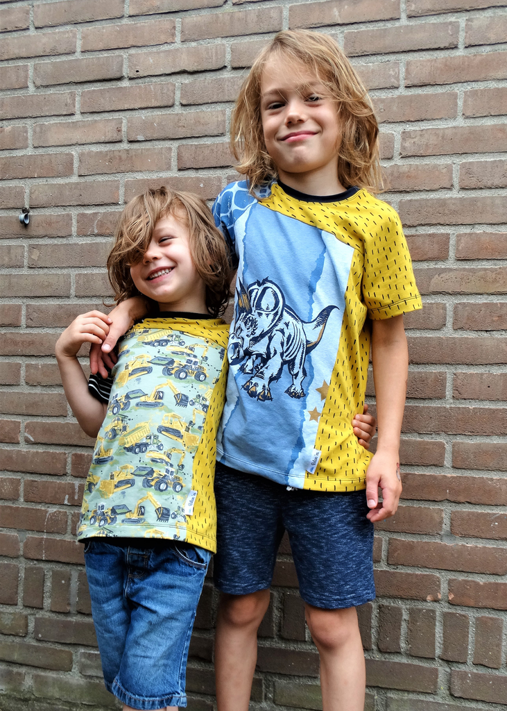 Shift Kids Tee PDF Sewing Pattern