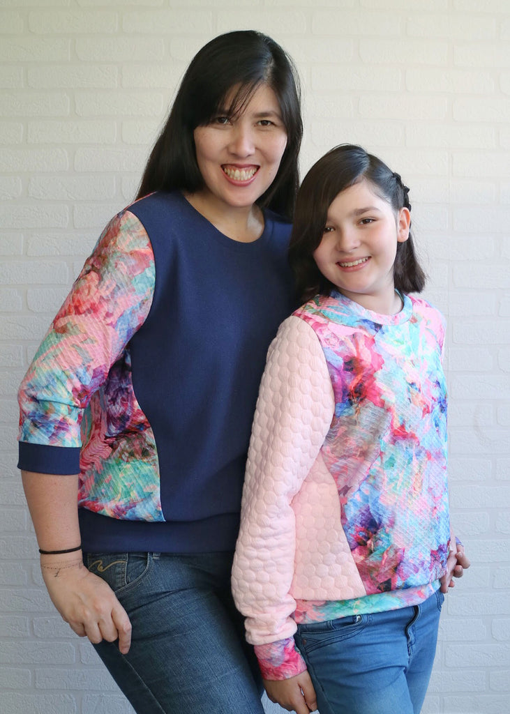 BUNDLE - Dia Adult & Kids Sweater PDF Sewing Pattern Bundle