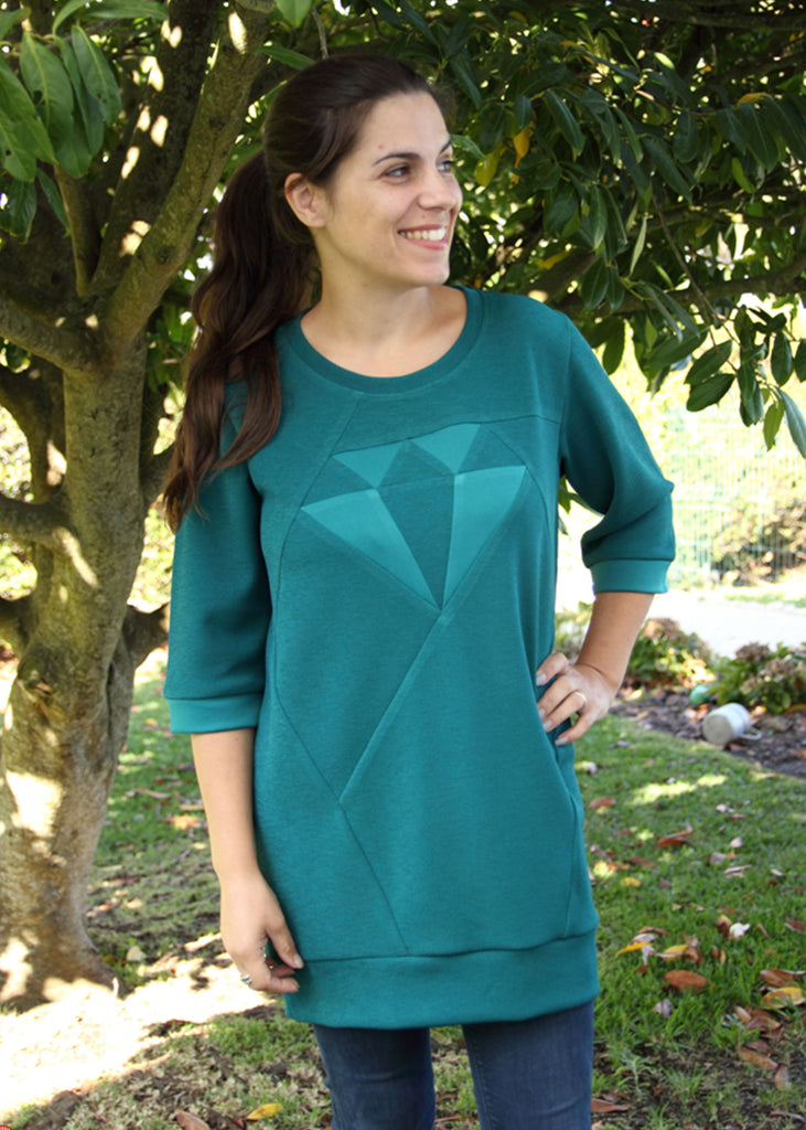 Dia Adult Sweater PDF Sewing Pattern