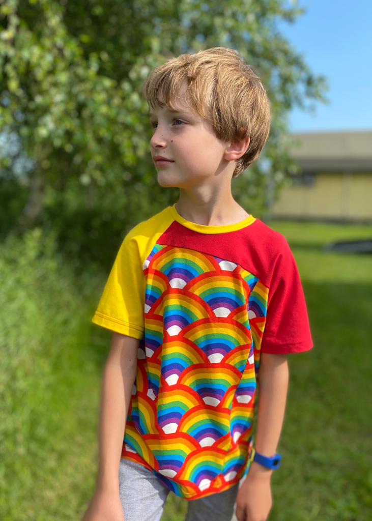 Shift Kids Tee PDF Sewing Pattern