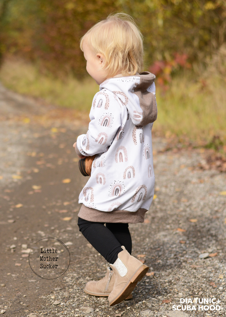 BUNDLE - Dia Kids Sweater & Shuffle Add On PDF Sewing Pattern Bundle