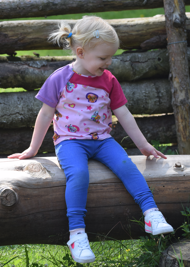 Shift Kids Tee PDF Sewing Pattern