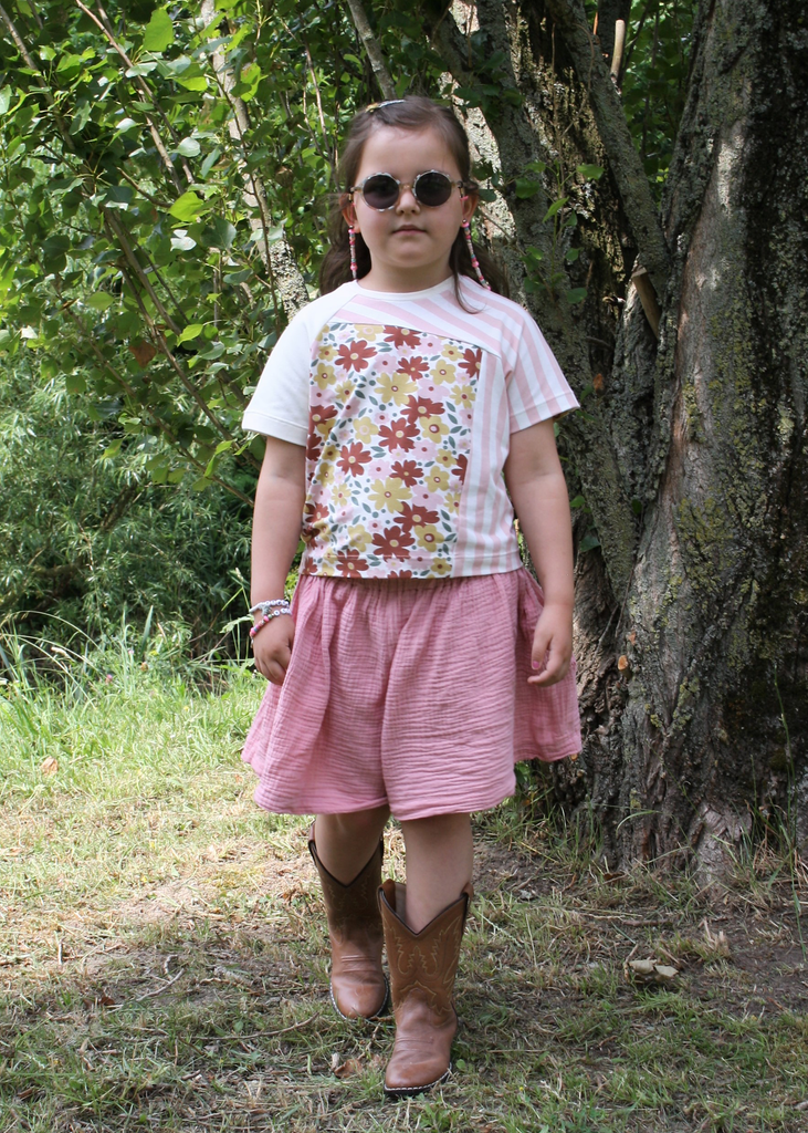 Shift Kids Tee PDF Sewing Pattern