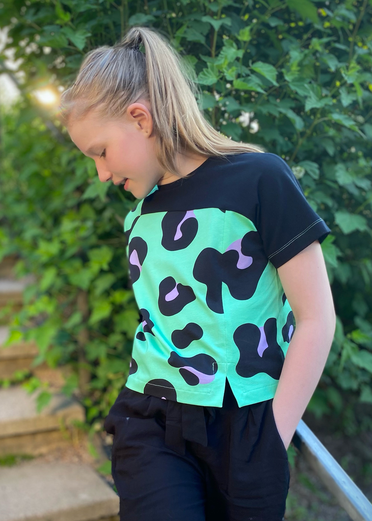 Shift Kids Tee PDF Sewing Pattern