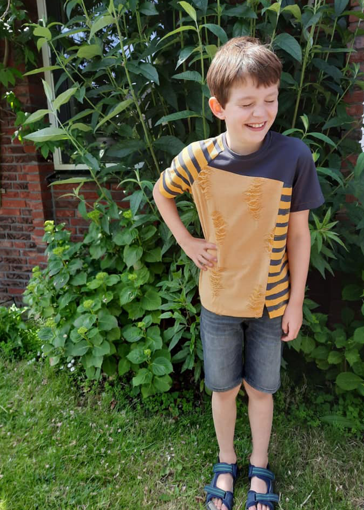 Shift Kids Tee PDF Sewing Pattern