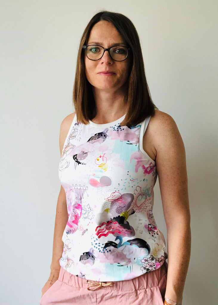 Geo Tank Top PDF Sewing Pattern